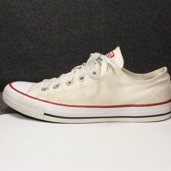 Converse Chuck Taylor All Star Low Top White Casual Shoes M7652 Women's Size 9 - Picture 4 of 11